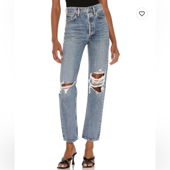 Agolde Denim - AGOLDE 90s pinch waist in Backdrop
